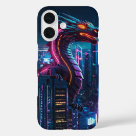 Coques iPhone 16 Vol Neon Dragon