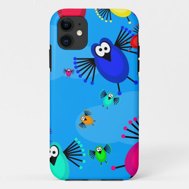 Coques Case-Mate iPhone Volée des oiseaux (Dos)