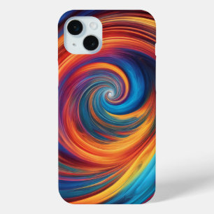 Coque iPhone 15 Mini Vortex coloré