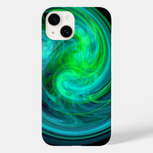 Coques Pour iPhone VORTEX LÉGER, bleu éclatant