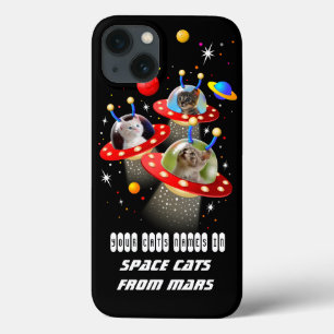 Case-Mate iPhone Case Vos chats dans un vaisseau spatial Alien UFO Sci F