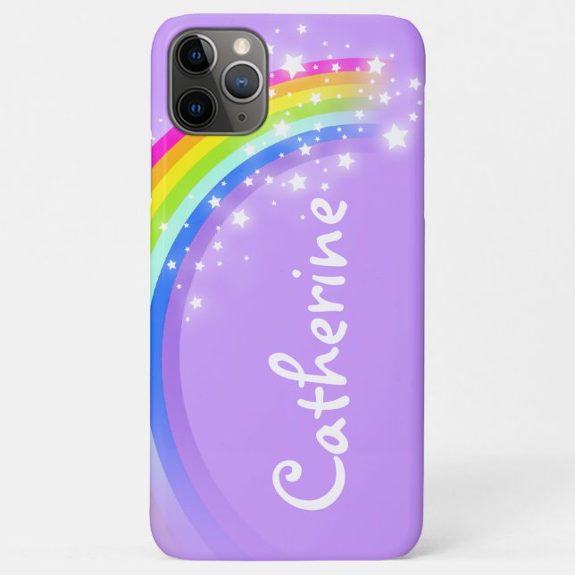 Coques Case-Mate iPhone "Votre caisse violette d'iPod de filles" (longue) (Dos)