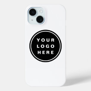 Coque Pour iPhone 15 Votre logo d'entreprise Entreprise de promotion co