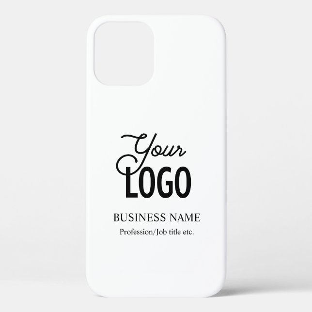 Coques Case-Mate iPhone Votre Logo Et Nom D'Entreprise Etc. Texte Personna (Verso)