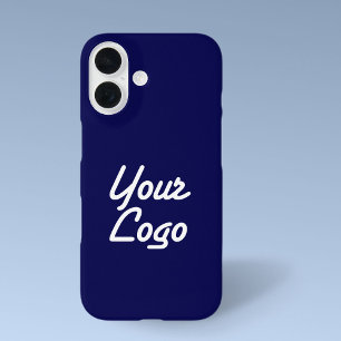 Coques iPhone 16 Votre logo   Remplacement simple du logo