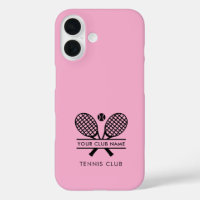 Votre nom Club Tennis Team Pink Custom