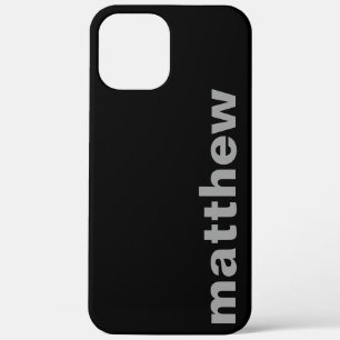 Case-Mate iPhone Case Votre nom Modern Black