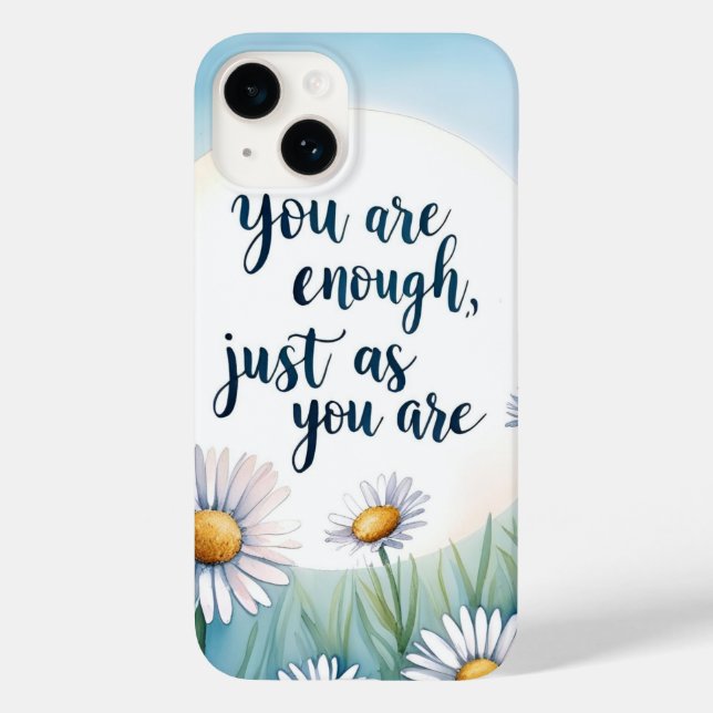Coques Case-Mate iPhone Vous Êtes Assez - Citation De Guérison Mindful Mug (Verso)