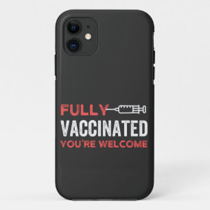 Case-Mate iPhone CASE VOUS ÊTES BIENVENUE ENTIÈREMENT VACCINÉE