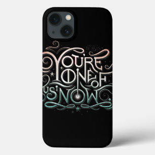 iPhone 13 Case Vous êtes l'un de nous maintenant coloré Graphic