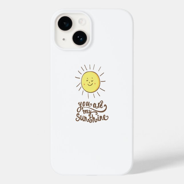 Coques Case-Mate iPhone Vous Êtes Mon Soleil (Verso)