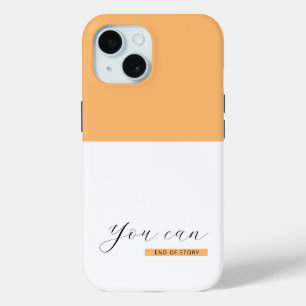 Coque Pour iPhone 15 Vous Pouvez   Devis motivationnel   Inspirationnel