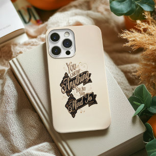 Coques iPhone 16 Pro Max Vous Pouvez Faire N'Importe Quoi Citer Beige Brown