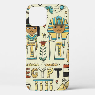 Case-Mate iPhone Case Voyage en Egypte. Motif transparent