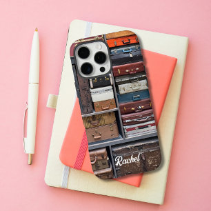 Coques iPhone 16 Pro Max Voyage Vintage valise Colorée Wanderlust photo