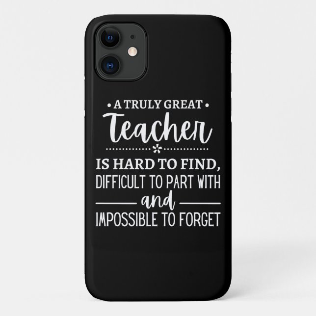 Coques Case-Mate iPhone Vraiment grand enseignant (Dos)