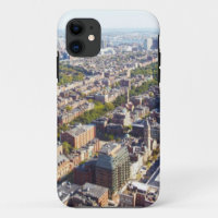 Vue aérienne de Boston