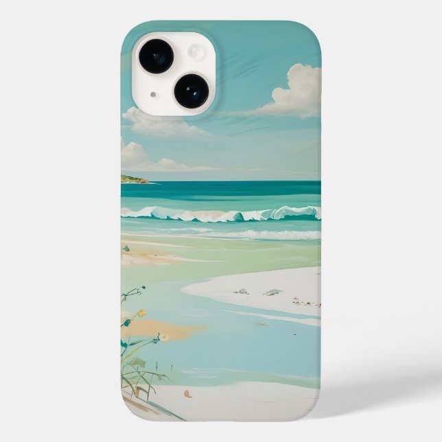 Coques Case-Mate iPhone Vue côtière calme (Verso)
