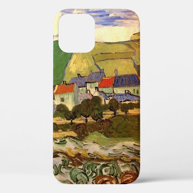 Coques Case-Mate iPhone Vue d'Auvers par Vincent van Gogh (Verso)