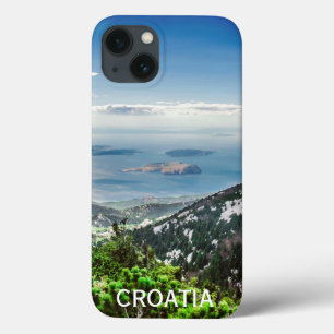 Case-Mate iPhone Case Vue de la mer depuis les montagnes en Croatie