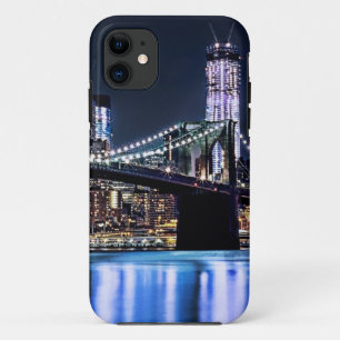 Etui iPhone Case-Mate Vue de la réflexion de pont de Brooklyn de New