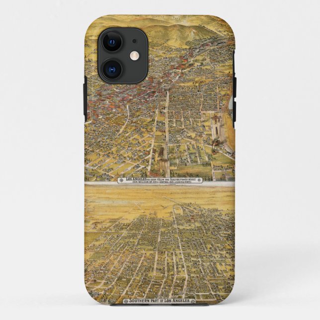 Coques Case-Mate iPhone Vue de Los Angeles, 1894 (Dos)