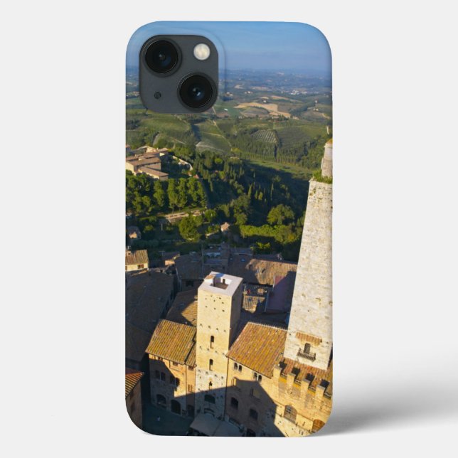 Coques Case-Mate iPhone Vue De Tour, San Gimignano, Sienne, Toscane (Verso)
