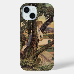 Coque Pour iPhone 15 Vue des arbres par Jessie Willcox Smith