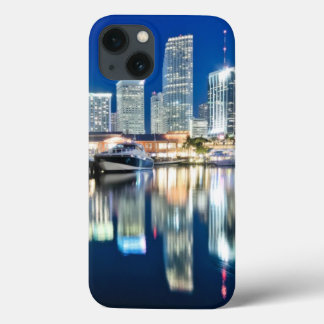 Case-Mate iPhone Case Vue d'horizon avec la réflexion dans l'eau, Miami