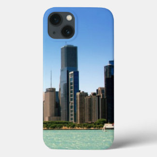 Etui iPhone Case-Mate Vue d'horizon de Chicago par le lac Michigan
