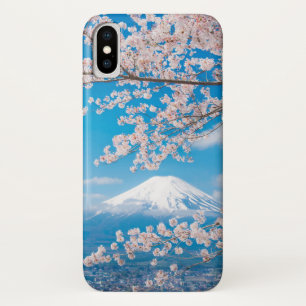 Case-Mate iPhone Case Vue du mont Fuji avec des fleurs de cerisier