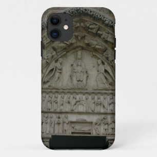 Coques Pour iPhone Vue du tympan dépeignant Madonna et le Chi