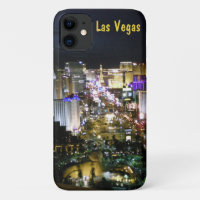 Vue nocturne du Strip de Las Vegas