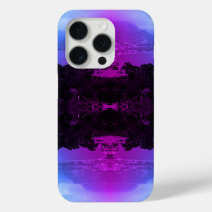 Coque iPhone 15 Pro Vue vintage sur la côte de Monaco Monte Carlo