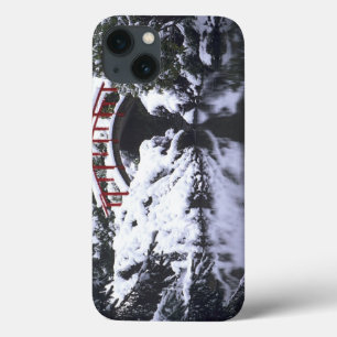 Etui iPhone Case-Mate WA, Seattle, Pont de lune et étang après l'hiver 2