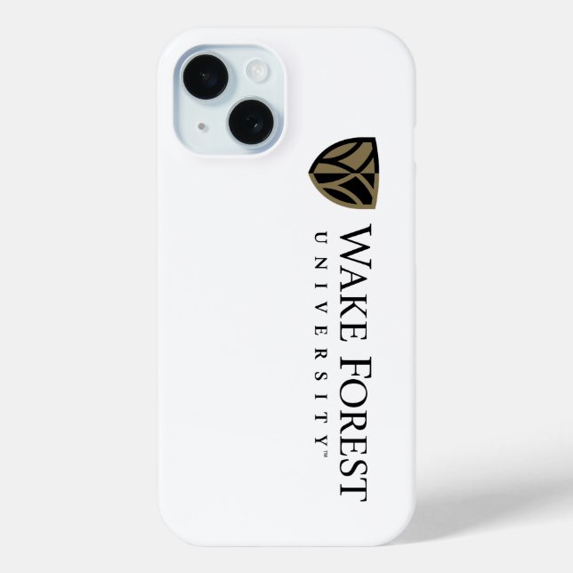 Coques Case-Mate iPhone Wake Forest University Wordmark (Verso)