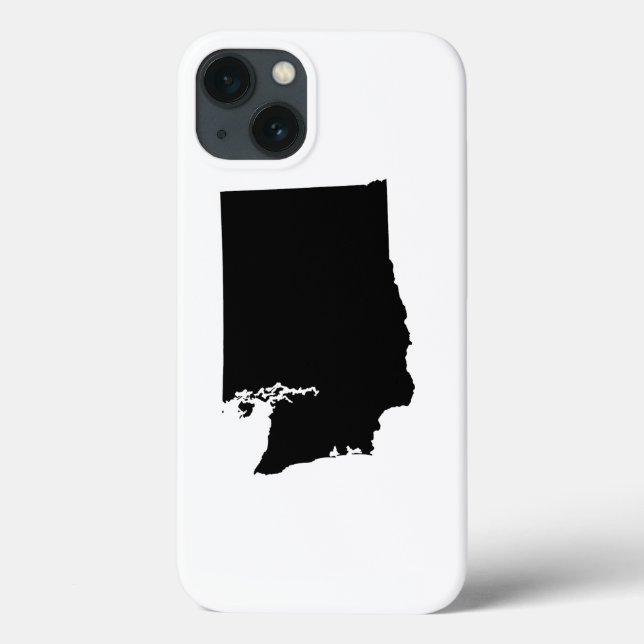 Coques Case-Mate iPhone Washington en noir et blanc (Verso)
