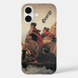 Coques iPhone 16 Washington Traverser le Delaware par Emanuel Leutz