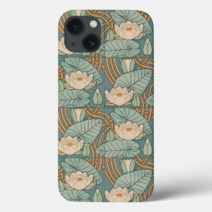Case-Mate iPhone Case Water Lys Lily Art Nouveau Nature