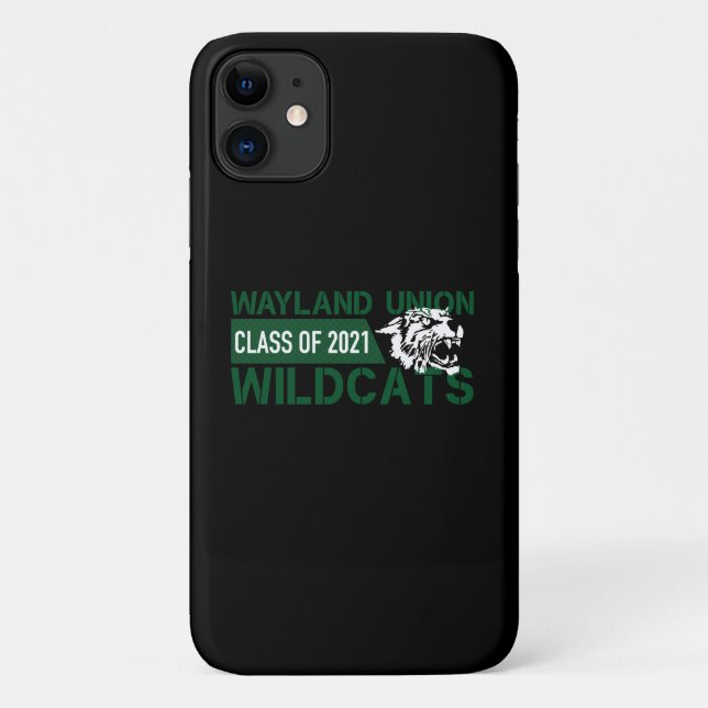 Coques Case-Mate iPhone Wayland Union Wildcats #3 (Dos)