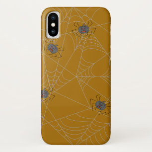Case-Mate iPhone Case Web et citrouilles d'araignées d'Halloween
