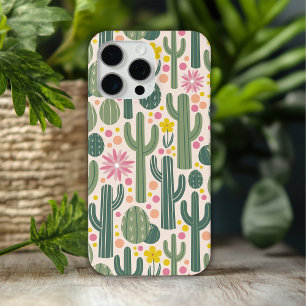 Coque iPhone 15 Pro Max Western Cowgirl Cactus Desert Floral Pattes