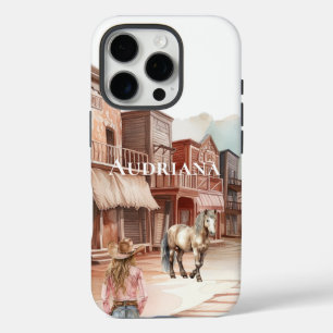 Coques iPhone 16 Pro Western Town