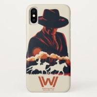Westworld | Homme en Silhouette du désert noir