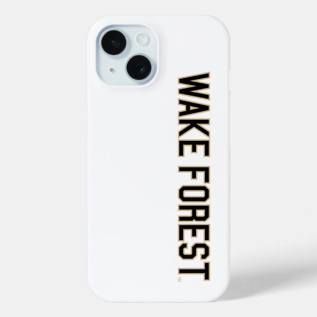 Coques Case-Mate iPhone WFU | Wake Forest (Verso)