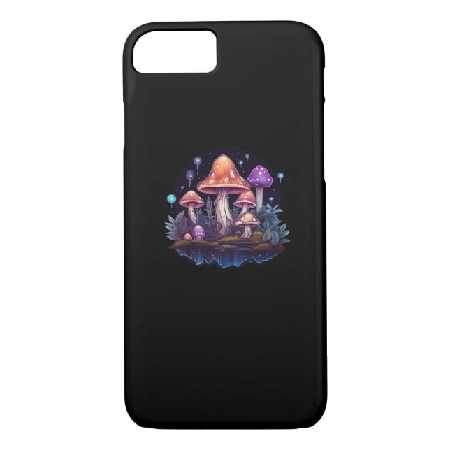 Coques Case-Mate iPhone Whimsigoth Champignons Et Cristaux (Dos)