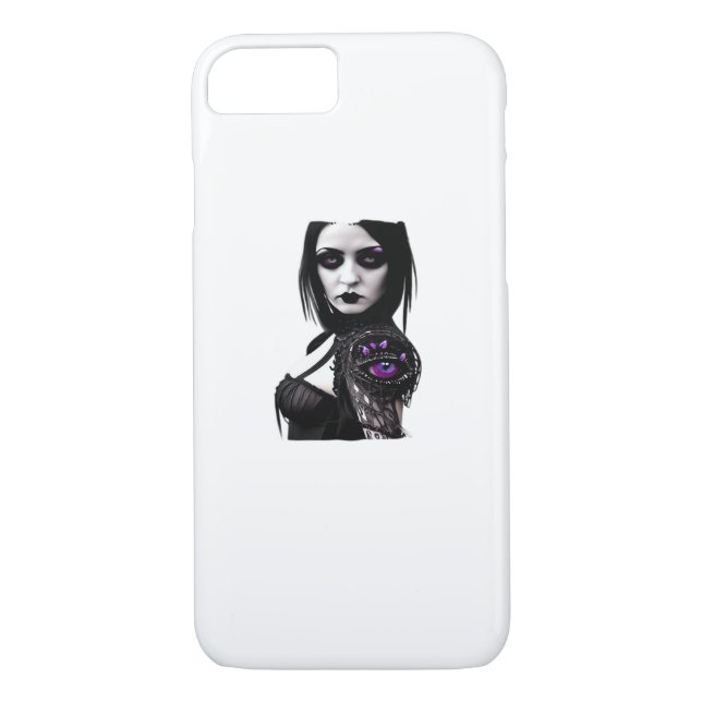 Coques Case-Mate iPhone Whimsigoth Classic Design Pour Halloween (Dos)