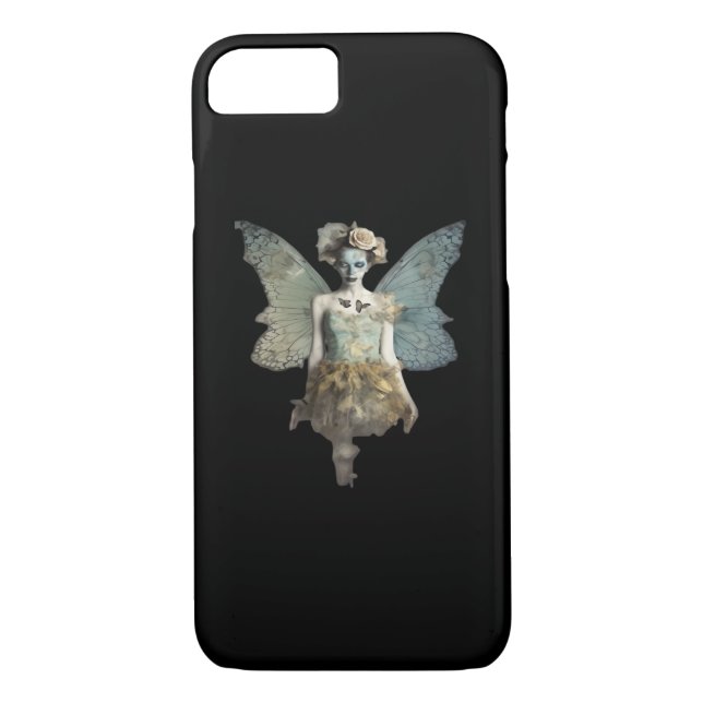 Coques Case-Mate iPhone Whimsigoth Zombie Fairy Old Timey Gothique Moody A (Dos)