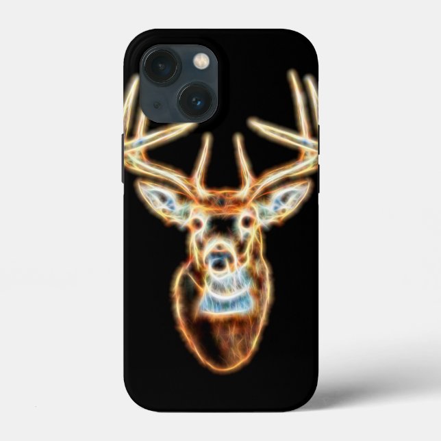 Coques Case-Mate iPhone White tail Deer Head Energy Spirit (Verso)