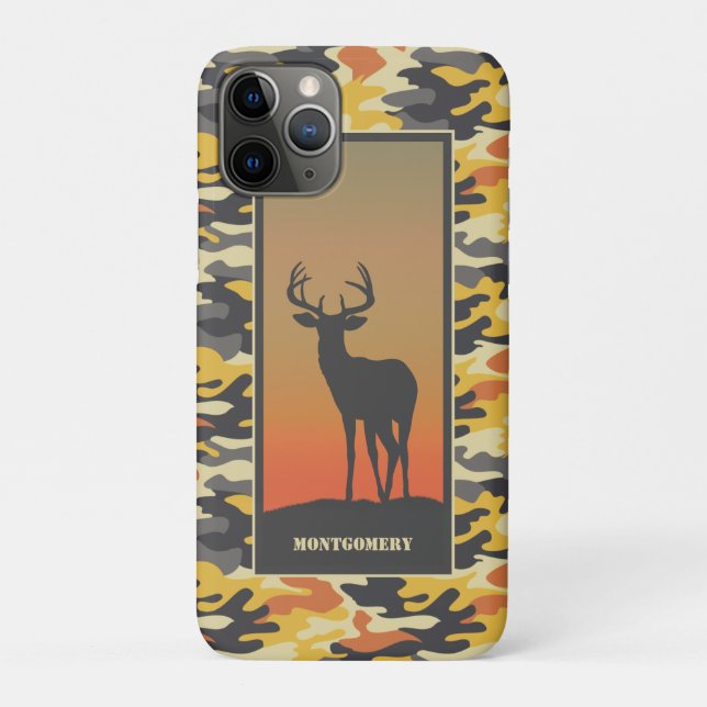 Coques Case-Mate iPhone Whitetail Deer et Camo (Dos)
